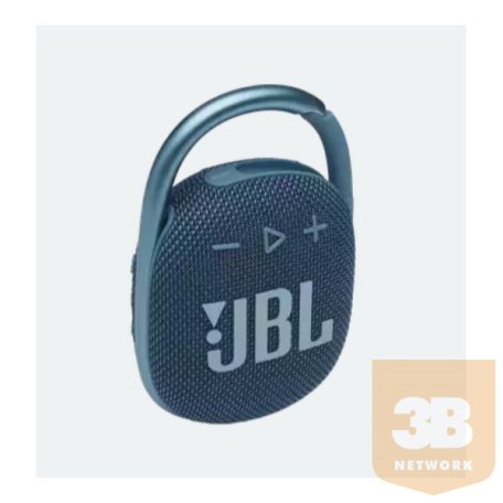 JBL Clip 4 bluetooth hangszóró, vízhatlan (kék), JBLCLIP4BLU, Portable Bluetooth speaker
