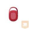 JBL CLIP 4 JBLCLIP4RED, Ultra-portable Waterproof Speaker - bluetooth hangszóró, vízhatlan, piros