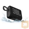 JBL GO 3 JBLGO3BLK, Portable Waterproof Speaker - bluetooth hangszóró, vízhatlan, fekete