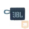 JBL GO 3 JBLGO3BLU, Portable Waterproof Speaker - bluetooth hangszóró, vízhatlan, kék