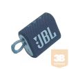 JBL GO 3 JBLGO3BLU, Portable Waterproof Speaker - bluetooth hangszóró, vízhatlan, kék