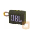 JBL GO 3 JBLGO3GRN, Portable Waterproof Speaker - bluetooth hangszóró, vízhatlan, zöld