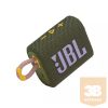 JBL GO 3 JBLGO3GRN, Portable Waterproof Speaker - bluetooth hangszóró, vízhatlan, zöld