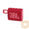 JBL GO 3 JBLGO3RED, Portable Waterproof Speaker - bluetooth hangszóró, vízhatlan, piros