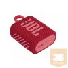 JBL GO 3 JBLGO3RED, Portable Waterproof Speaker - bluetooth hangszóró, vízhatlan, piros