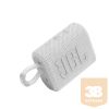 JBL GO 3 JBLGO3WHT, Portable Waterproof Speaker - bluetooth hangszóró, vízhatlan, fehér