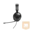 JBL Quantum 100X Console (Wired over-ear gaming headset with a detachable mic), Fekete/Zöld