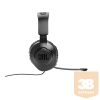 JBL Quantum 100X Console (Wired over-ear gaming headset with a detachable mic), Fekete/Zöld