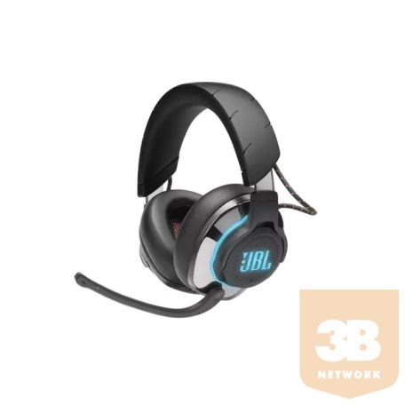 JBL Quantum 810 Wireless (Wireless over-ear performance gaming headset with Active Noise Cancelling & Bluetooth), Fekete