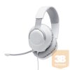 JBL QUANTUM 100 GAMER FEJHALLGATÓ, FEHÉR, JBLQUANTUM100WHT