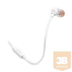 JBL Tune 110 (Fülbe helyezhető fülhallgató), Fehér