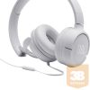 JBL Tune 500 (Wired on-ear headphones), Fehér