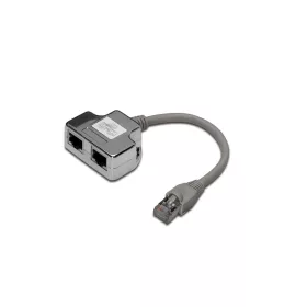 Digitus UTP CAT5 *T* elosztó 2x10/100 Cat5e