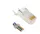 Cat7 FTP RJ45 csatlakozó (8p8c) fali és patch kábelre