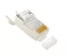 Cat7 FTP RJ45 csatlakozó (8p8c) fali és patch kábelre