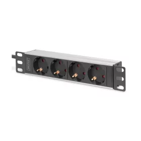 Digitus 4 aljzatos 10" rack PDU