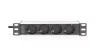 Digitus 4 aljzatos 10" rack PDU