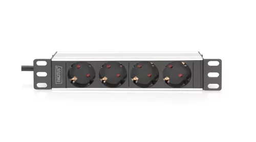 Digitus 4 aljzatos 10" rack PDU