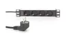 Digitus 4 aljzatos 10" rack PDU