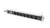 Digitus 7 aljzatos 19" rack PDU