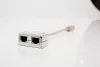UTP/FTP CAT5 Y elosztó, LAN-LAN, RJ45 "Splitter"