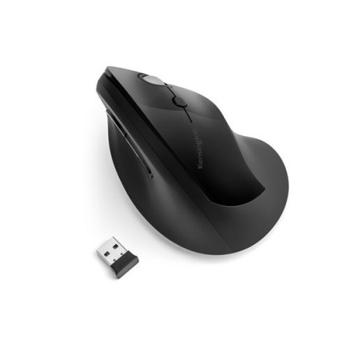 KENSINGTON Vezeték nélküli egér (Pro Fit Ergo Vertical Wireless Mouse Black)