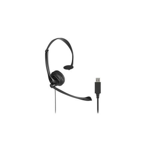 KENSINGTON Fejhallgató mikrofonnal (USB Mono Headset with Inline Controls)