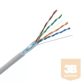   KELine KE300S24-Eca FTP (F/UTP) 4x2xAWG24 kábel, Kategória 5E, 300 MHz, Euroclass Eca , 500 m-es dob