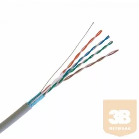   KELine KE300S26-RLX FTP (F/UTP) patch kábel, Kategória 5E, 125 MHz, LSOH, 305 m-es dobozban
