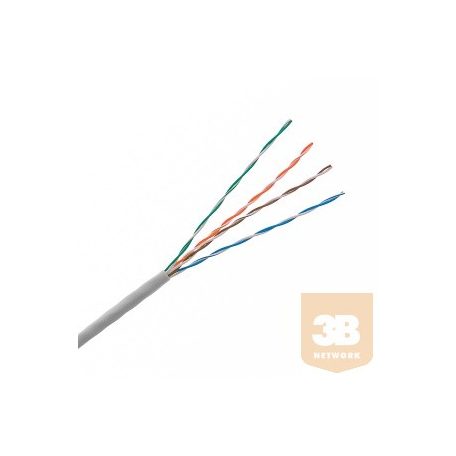 KELine KE300U26-RLX UTP (U/UTP) patch kábel, Kategória 5E, 125 MHz, LSOH, 305 m-es dobozban