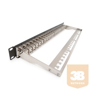 KELine KEP-C6-S-TL Giga+MODULAR Patch panel , Kategória 6, 24xRJ45/s