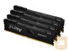 KINGSTON 32GB 2666MHz DDR4 CL16 DIMM Kit of 4 FURY Beast Black