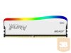 KINGSTON 8GB 3200MT/s DDR4 CL16 DIMM FURY Beast White RGB SE