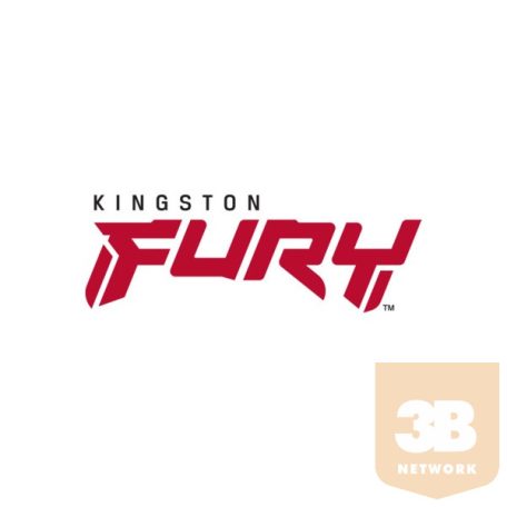 KINGSTON FURY Memória DDR4 32GB 3200MHz CL16 DIMM (Kit of 2) 1Gx8 Renegade Black