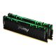 KINGSTON 32GB 3600MHz DDR4 CL16 DIMM Kit of 2 1Gx8 FURY Renegade RGB