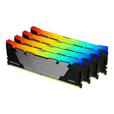 KINGSTON 32GB 3600MT/s DDR4 CL16 DIMM Kit of 4 FURY Renegade RGB