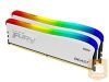 KINGSTON 32GB 3600MT/s DDR4 CL18 DIMM Kit of 2 FURY Beast White RGB SE