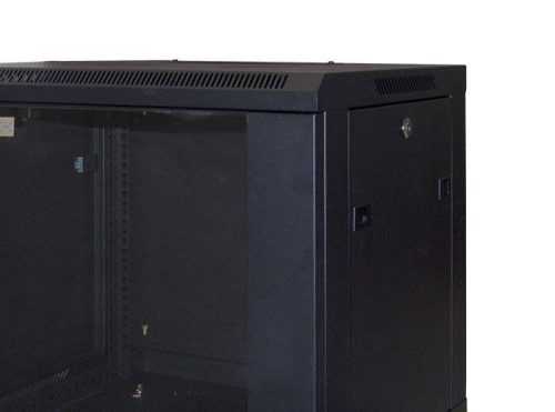 WP WPN-RWB-15606-B Falra szerelhető Rackszekrény Black