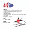 Club3D SenseVision HDMI 2.0 UHD 4 port Switchbox