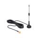 DeLock ISM 433 MHz Antenna SMA 3 dBi omnidirectional fixed magnetic base Black