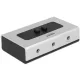 DeLock Switch Stereo Jack 3.5 mm 2 port manual bidirectional