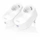 Tenda PH6 AV1000 Gigabit Passthrough Powerline Adapter Kit