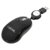 Logilink ID0016 mouse optical USB mini with retractable cable Black