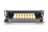 Digitus 8-port Patch Panel 1U Black