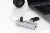 Digitus DA-70253 USB Type-C 3-Port Hub + Fast Ethernet LAN Adapter