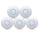 Ubiquiti UAP-NANOHD-5 UniFi AC Nano HD Wave 2 5Pack Access Point White