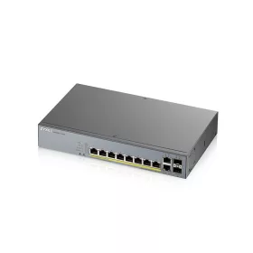   ZyXEL GS1350-12HP 8-port GbE Smart Managed PoE Switch with GbE Uplink