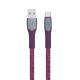 RivaCase Egmont PS6102 RD12 Type-C / USB 2.0 cable 1,2m Red