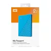 Western Digital 2TB 2,5" USB3.2 My Passport Blue