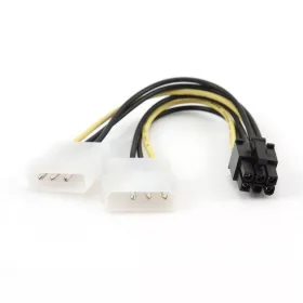   Gembird CC-PSU-6 Internal power adapter cable for PCI-Express 6 pin to Molex x 2 pcs